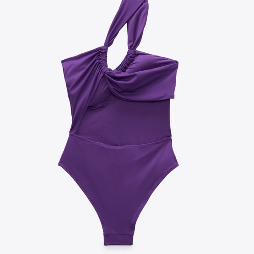 Zara asymmetric swimsuit - Picture 4 of 6
